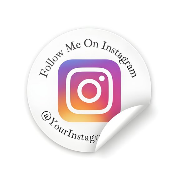 Instagram Social Media Stickers - Picture 1 of 3